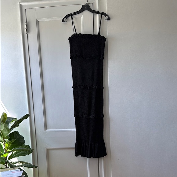 Pinkblush Black Midi Dress - Picture 1 of 3